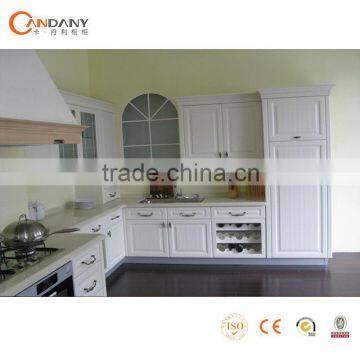 2014 ready made pvc mdf kitchen cabinets-flat pack kitchen cabinet