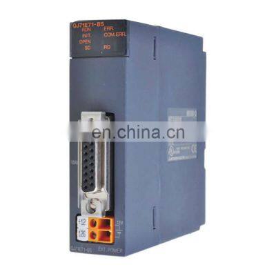 Best price Mitsubishi PLC programming controller QJ71E71-B5 with 1 year warranty