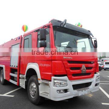 HOWO 10wheels fire fighting truck water tank capacity 16m3 with good price for sale 008615826750255 (Whatsapp)