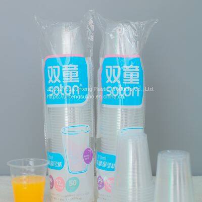 China Supplier 5.5o 170cc Disposable Plastic Clear Cup Water Juice Drinking Single Use Carry Out Cups photo-4