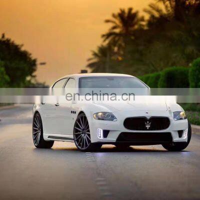 Top Selling WD Style Fiberglass Front Rear Bumper Side Skirts Body Kit For Maserati Quattroporte 2004-2012