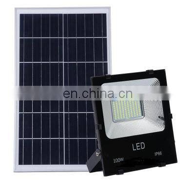 200W Recyclable Energy Power Solar Garden Flood Lights LED Solar Panel Flood Lamp