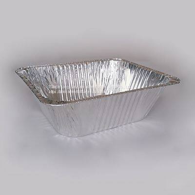 5400ml Deepened Tin Foil Soup Pan Turkey Tray With Lid photo-2