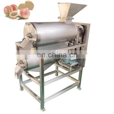 Electric Industrial Apple Peach Apricot Juicer Extractor Seeds Removing Pulp Machine