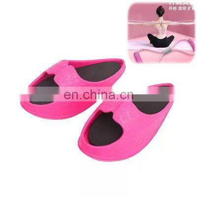 2022 china factory drop shipping women rocking shaking thin leg slim leg chest body exercise  fitness walking shoes slippers