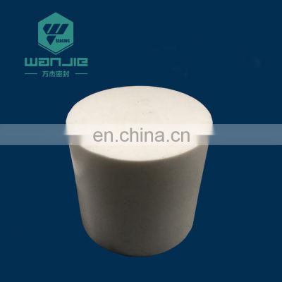 Factory sale High Quality 15mm 100% virgin white molding type plastic PTFE material rod