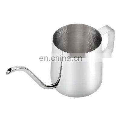 Classic Pour Over Coffee Tea Kettle 304 Stainless Steel Gooseneck Hanging Ear Pot Wholesales photo-5