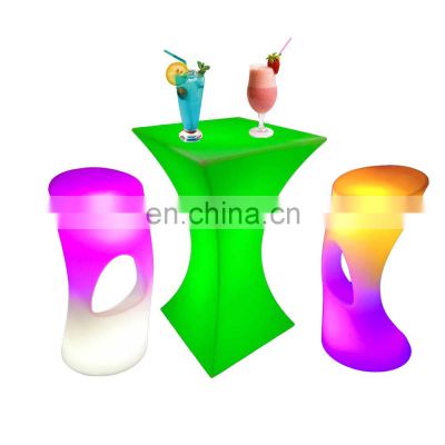 pub rgb modern furniture glowing hotel counter stools dj table chaise de comptoir de service