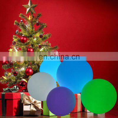 led sphere light ball party jardin lumiere holiday lighting RGB warm light pendant ball lamp