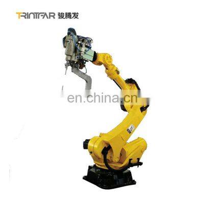 Six axis industrial robot arm with MIG welding robot