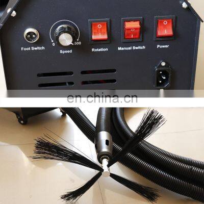 Hot Selling FS-1B Flexible Shaft Vertical Duct Cleaning Machine Ventilation Duct Cleaning Robot With Foot Switch Controlled
