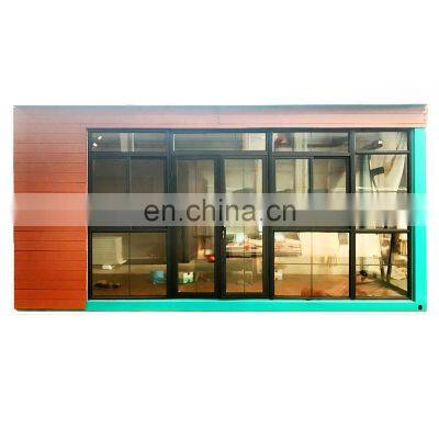 Log cabins wooden container house prefabricated office for living