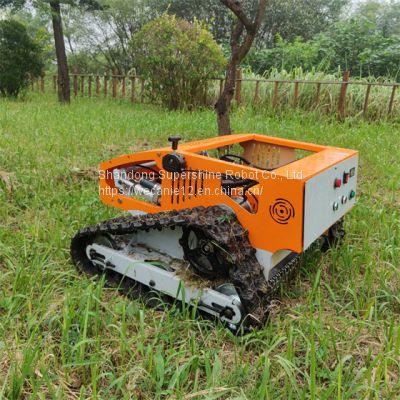 robot lawn mower for hills, China radio controlled lawn mower for sale price, bush remote control for sale