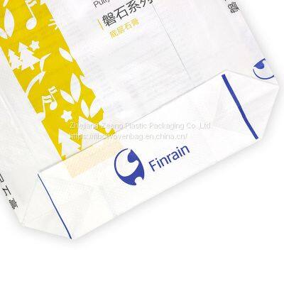 Dustproof Heavy Duty Plastic Bags , 25kgs Packing Bopp Laminated Pp Woven Bags