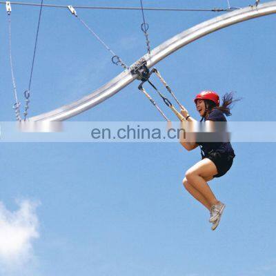 Customized Roller Coaster Zip Line For Amusement Park photo-4