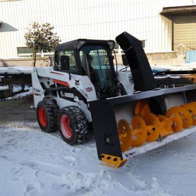 bobcat skid steer snow blower skid loader snow thrower attachments made in China