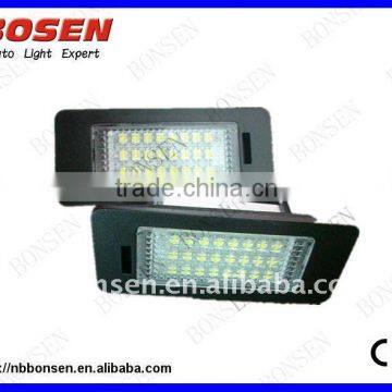 CE certificate AUDI Q5 LED license plate lamp