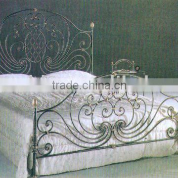 European High-class wrought iron bed