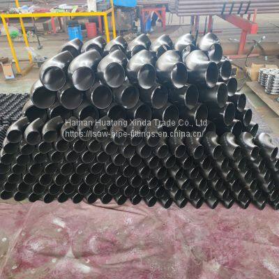 Gas Carbon Steel Butt Welded Pipe Fitting Sch40 Elbow photo-2