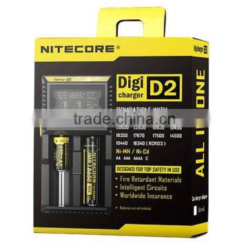 High Quality New Vaporizer Charger Nitecore D2 for 26650 battery