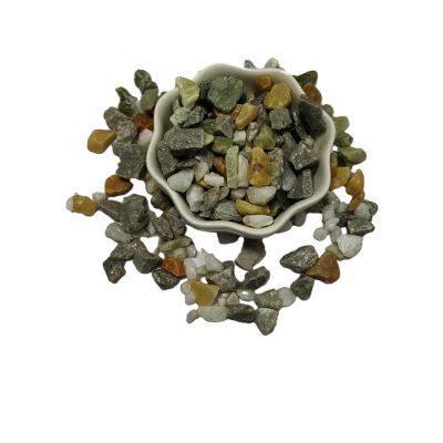 Yellow Color Mix Aggregate Crushed Chips Big Size Aggregate Special for Terrazzo Agate Flooring With Premium Mate Finished