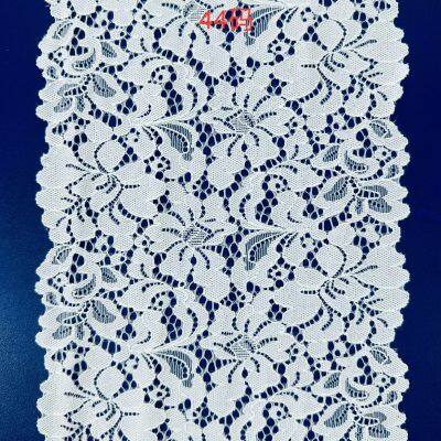 New Product Lace Stretch Floral Pattern Lace Ribbon Trim Lace for Headbands Garters & Crafts photo-5