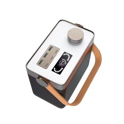 Wireless Outdoor Multifunction Digital Display Speakers Flashlight Power Bank Speaker photo-3