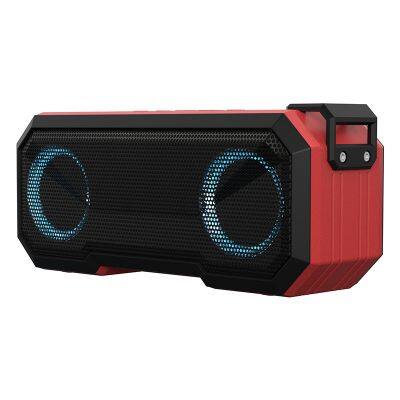 TWS Led Light Waterproof Outdoor Portable Speaker Mobile Phone Handsfree Wireless Speaker