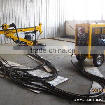 Hot Sale in South America ! HFU-3A Full Hydraulic Underground Portable Core Drill Rig