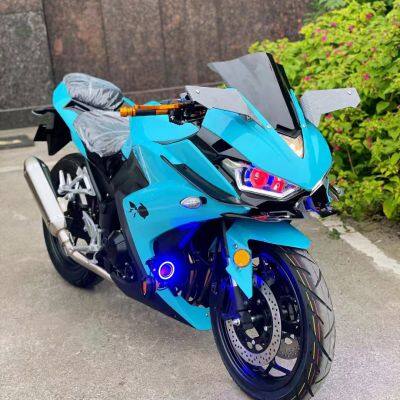 200cc 250cc 400cc With Dual Disc Brake Adult Sport Motorcycle Racing Motorcycle Anti-drop Bar USB Charging Anti-theft Device ABS
