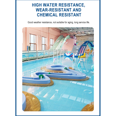 W-2301 Professional Water-based Swimming Pool Paint Wear-resistant Strong Impermeability Eco-friendly Anti-slip Waterproof Paint photo-5