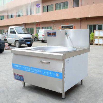 Anci Commercial Induction Cooker Large Pot Stove High-power Electric Stir-fry Stove Mutton Soup Pot Electric High-fire Stove for Canteens and Construction Sites