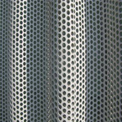 Custom Hole Size Galvanized/Aluminum Perforated Metal Panels for Architectural Design