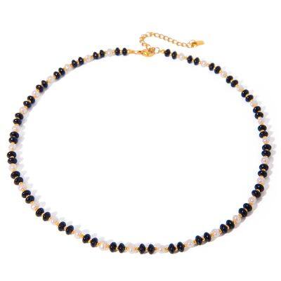 Custom Green Rhinestone Round Pendant Necklace in 18K Gold Plated Alloy
