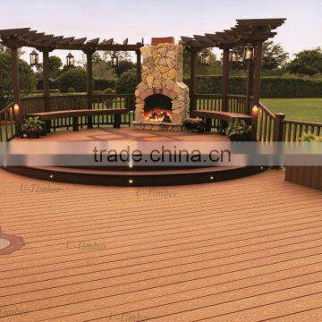 UV-protect Outdoor WPC Decking Terrace With Best Price and Profesional Service photo-3
