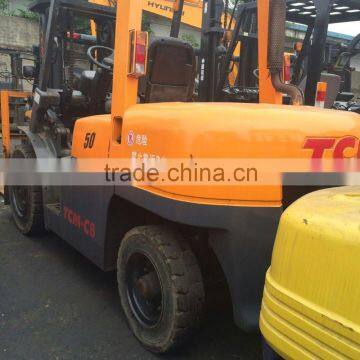 Used Forklift Japanese Forklift TCM 5 Ton in Shanghai