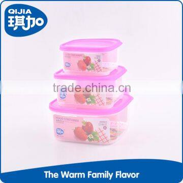 Wholesale Preservation Box Colorful Made Clear Food Grade PP Material Square Shape Transparent Crisper photo-4
