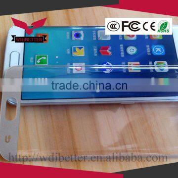 Perfect Fit Galaxy S6 Edge Transparent Armor 9H Tempered Glass Screen Protector