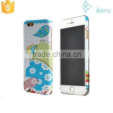 Best Quality 3D sublimation PC phone case for iphone 6 case luxury