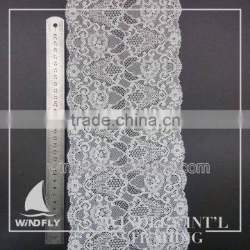 High Standard Stretchy And Soft White Lace Fan photo-3