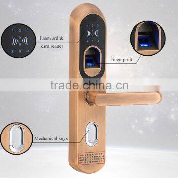 New touch screen wifi fingerprint digital smart electronic door lock circuit