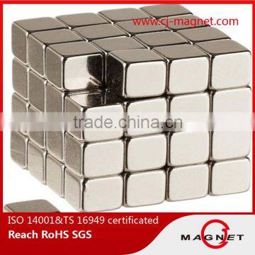 Block shape shinning color neodymium magnet