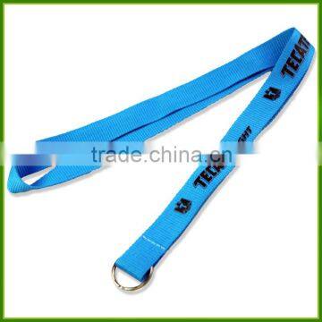 Custom polyester lanyard printed cell phone lanyard exhibition free samples