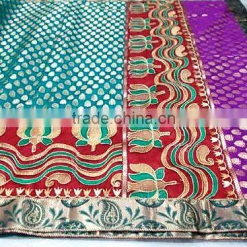 Banarasi patchwork sarees