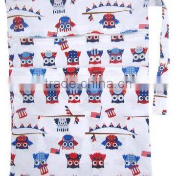 Free Shipping High Quality Machine Printed Baby Diaper Bags photo-4