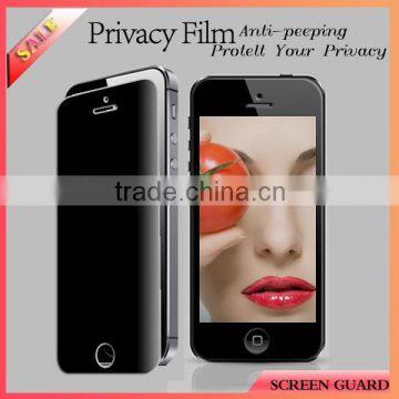 Privacy screen protector/film/guard for apple iphone 5S/5C SE