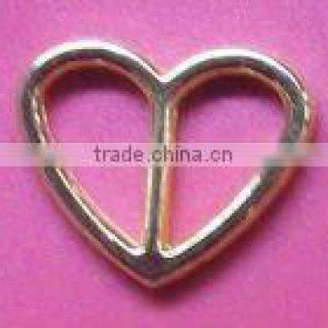 Heart-shaped metal accessories