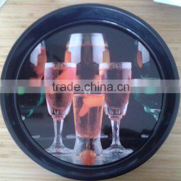 Vintage Tin Serving Tray photo-2