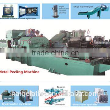 peeling lathe machine for the production of metal bar