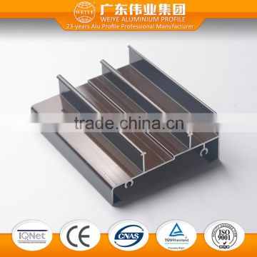 Aluminium sections profiles for window and door